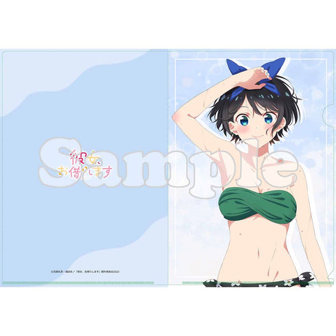 『彼女、お借りします』【描き下ろし】クリアファイル 水着Ver. 更科瑠夏